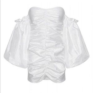 Rotate Phoebe Puff Sleeve Mini dress